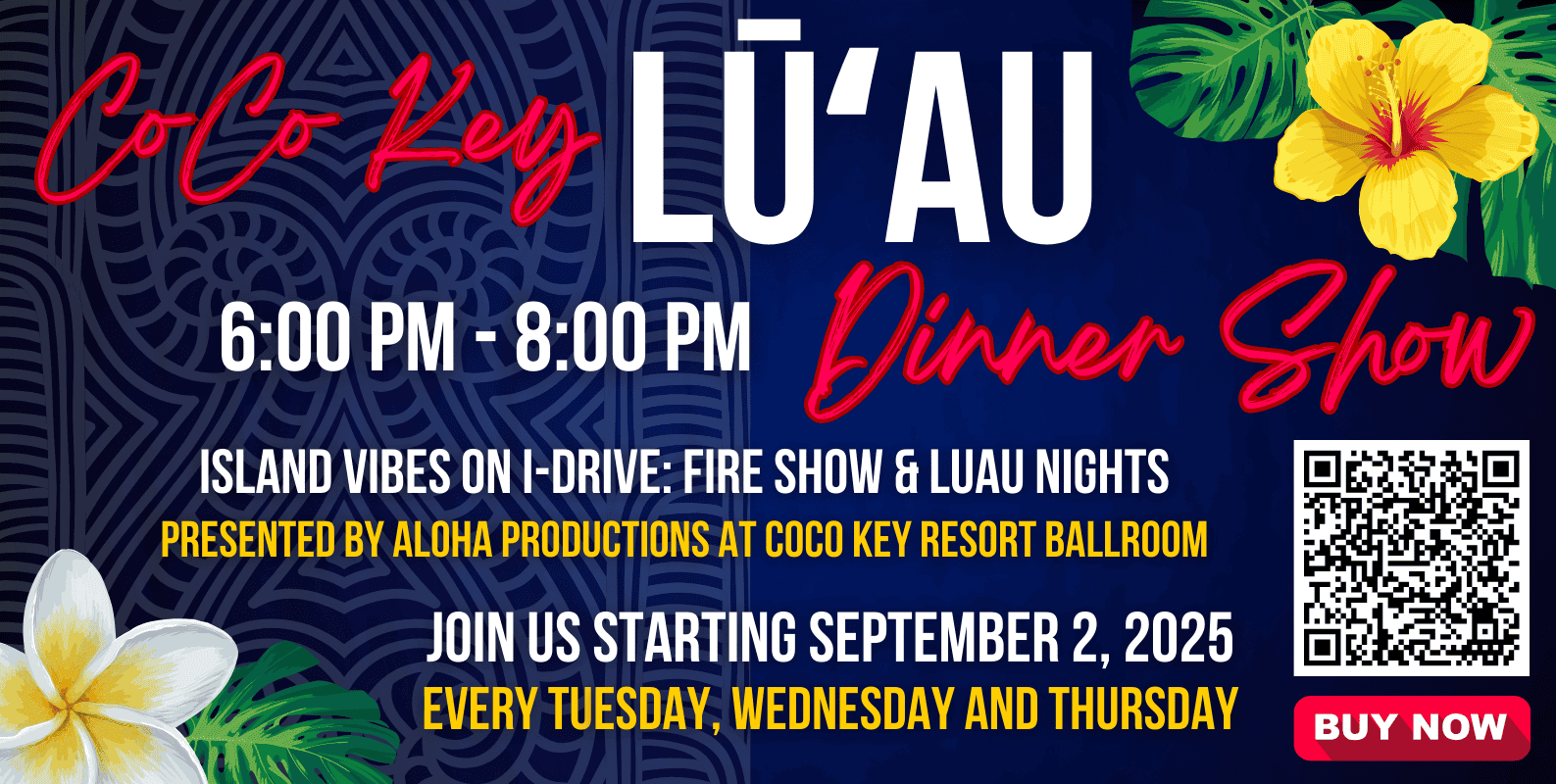 Copy of CoCo Key Luau banner