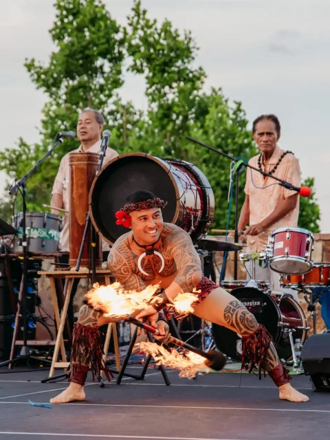 Experience the intense tradition of Fire Dance
